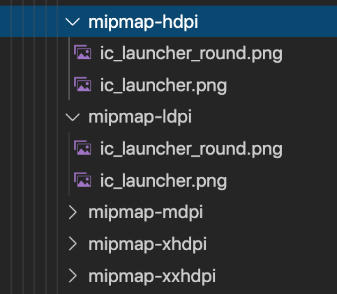 Import icon Android
