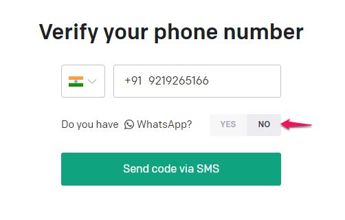 ChatGPT verify phone number