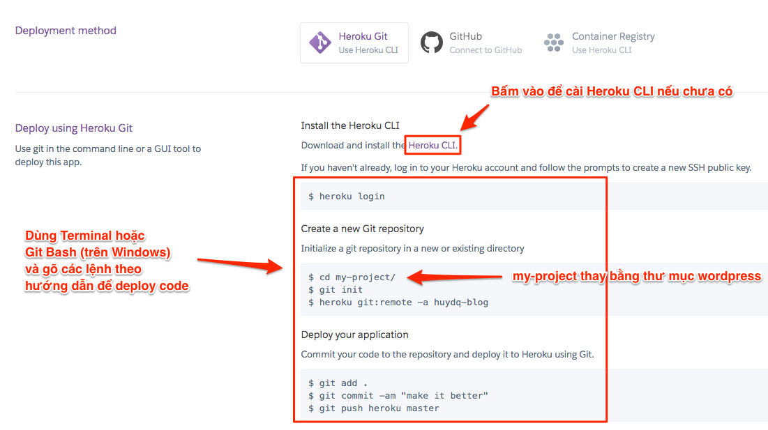 Deploy Heroku App