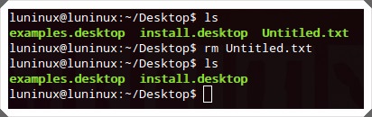 Command rm