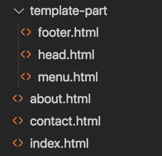 Static web structure 2