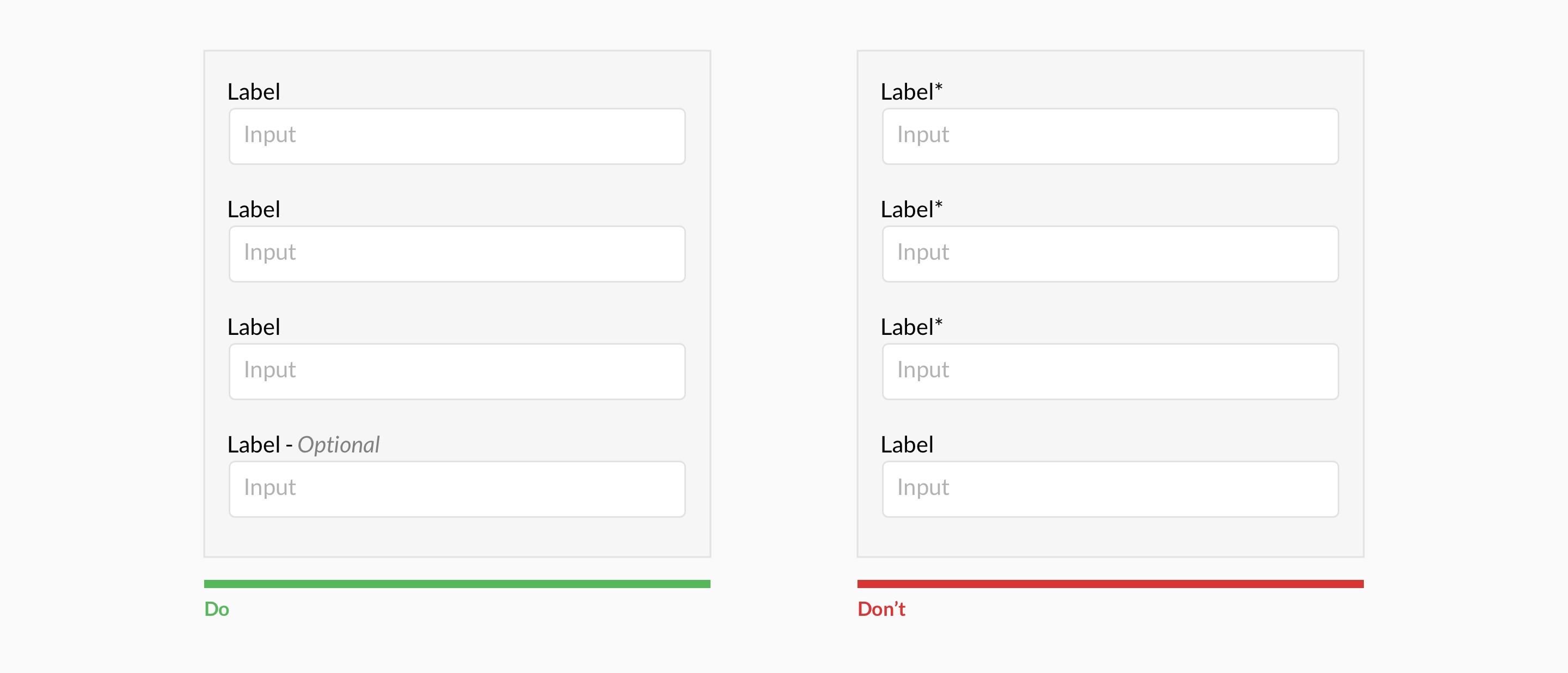 Thay dấu sao bằng optional