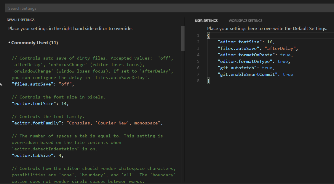 vscode-setting